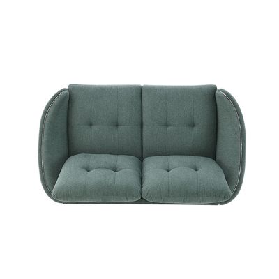 Kruzer 2-Seater Fabric Sofa - Green - With 2-Year Warranty
